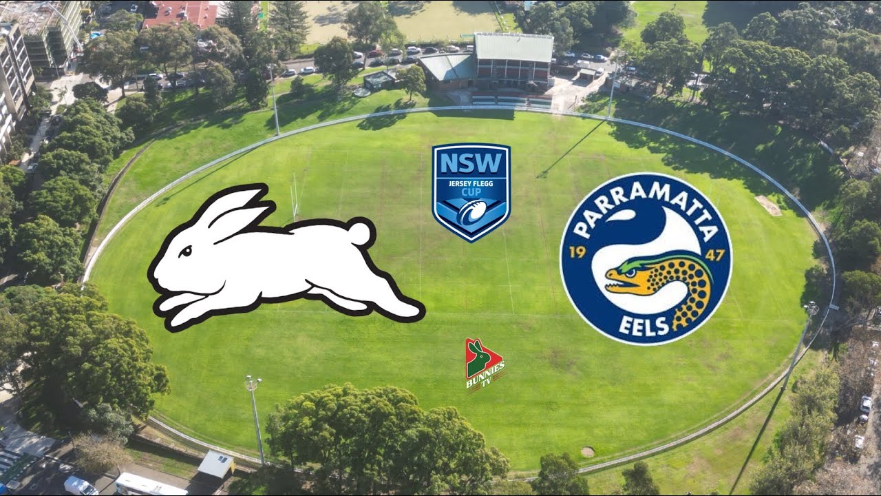 Rabbitohs v Eels – Jersey Flegg Cup Round 12 – Saturday 11:00am Rabbitohs v Eels - Jersey Flegg Cup Round 12 - Saturday 11:00am