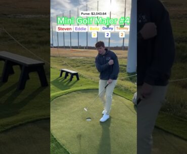 Hole 1 Part 2 | Round 1 Mini Golf MAJOR #4 #minigolf