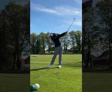 Kris Kim = Swing GOALS!  #taylormadegolf #shorts