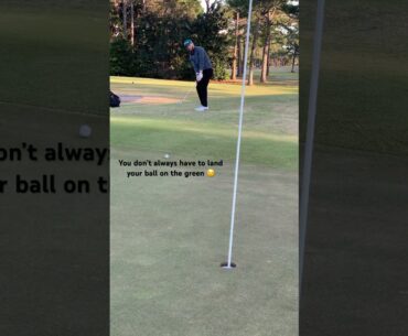 Simple chipping technique- get your ball on the ground fast! #golf #golfswing #wedge