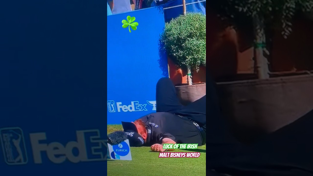Shane Lowry apologizes to Rory Mcilroy but is saved by the luck of the Irish ☘️ at the Zurich Shane Lowry apologizes to Rory Mcilroy but is saved by the luck of the Irish ☘️ at the Zurich