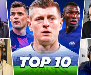 Top 10 Box to Box CMs in the World! (Ep.41) #Total90Pod