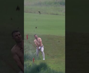 TOPLESS golf shot 😂