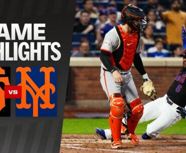 Giants vs. Mets Game Highlights (5/24/24) | MLB Highlights