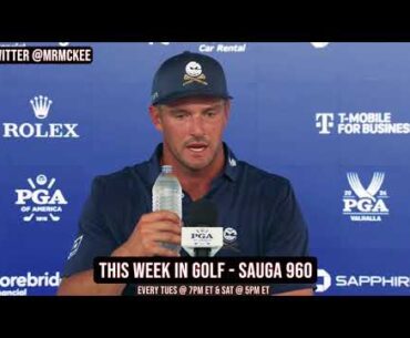 Classy move from Bryson DeChambeau tipping his cap to Xander Schauffele after PGA Championship win