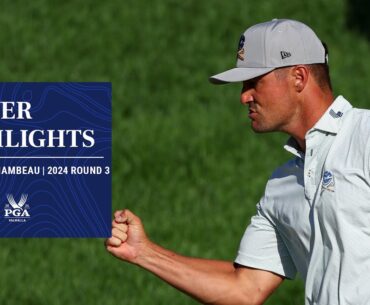 Bryson DeChambeau Goes 4-Under! | Round 3 Highlights | 2024 PGA Championship