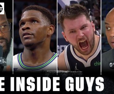 Inside the NBA Reacts To Mavs Taking Down Timberwolves in Game 1 of WCF | NBA on TNT