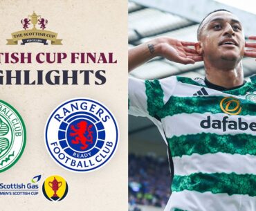 Celtic 1-0 Rangers | Late Drama as Idah Secures Double for Celtic! | Scottish Gas Scottish Cup Final