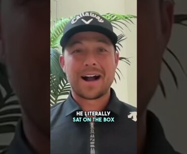 Xander Schauffele's Hole-In-One Stories Are INCREDIBLE