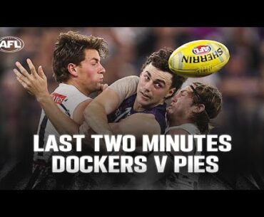 Last Two Minutes | Walyalup v Collingwood | Round 11, 2024 | AFL