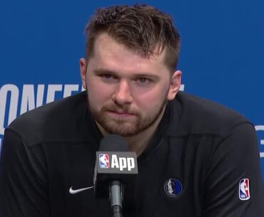 Luka Doncic talks Game 3 Win vs Timberwolves, FULL Postgame Interview 🎤