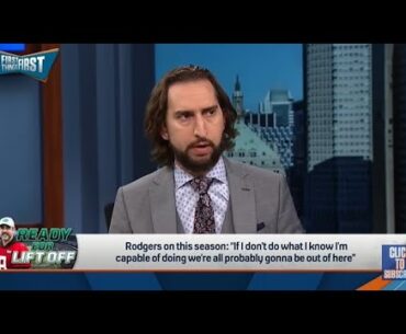 First Things First | Greg Jennings PROVES Nick Wright WRONG Over Aaron Rodgers & New York Jets | NFL