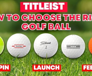 How To Choose The Right Titleist Golf Ball For Your Game