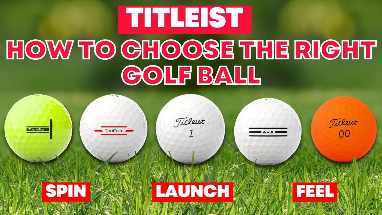 How To Choose The Right Titleist Golf Ball For Your Game How To Choose The Right Titleist Golf Ball For Your Game