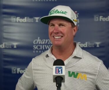 Charley Hoffman Thursday Flash Interview 2024 Charles Schwab Challenge © PGA Tour