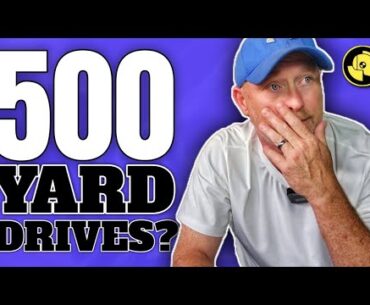 Why Aren't We DRIVING the Golf Ball 500 YARDS?