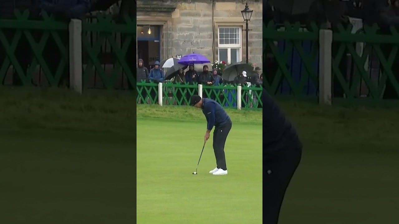 Danny Willett with a tap-in birdie on the 18th at the Old Course #dunhilllinks 🐤👌 Danny Willett with a tap-in birdie on the 18th at the Old Course #dunhilllinks 🐤👌