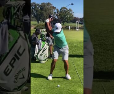 Xander Schauffele Iron Swing Slow Motion FO
