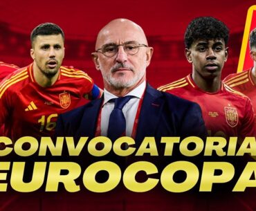 CONVOCATORIA de ESPAÑA para la EURO 2024 EN DIRECTO