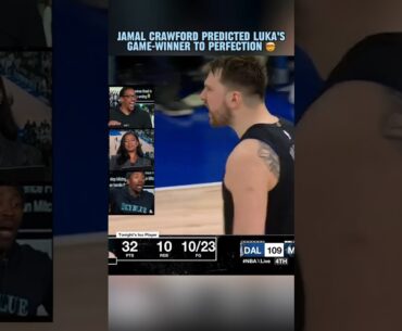 Jamal even called the Luka hop on one leg 😂🔥