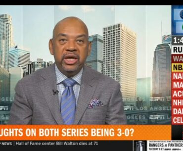 Pardon the Interruption| Mavericks beat Wolves in Gm 3 to lead series 3-0, Celtics or Pacers in Gm 4