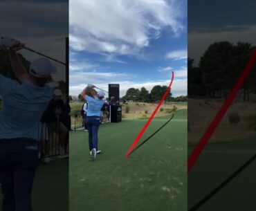 Sam Horsfield Tee Shot at Grange GC's 8th Hole #golf #shorts  #sports