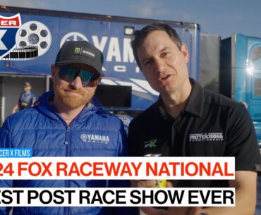 Was Jett Lawrence Under Pressure? | Best Post-Race Show Ever Fox Raceway