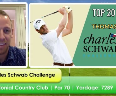 ⛳ Charles Schwab Challenge | PGA Tour Betting Free Picks | Top-20 Finish | May 23, 2024