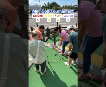 Hole 3 Part 1 | Mini Golf Season 4 Tournament #7 #minigolf