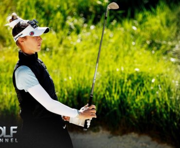 Nelly Korda goes in water hazard three times on No. 12 at U.S. Women's Open | Golf Channel
