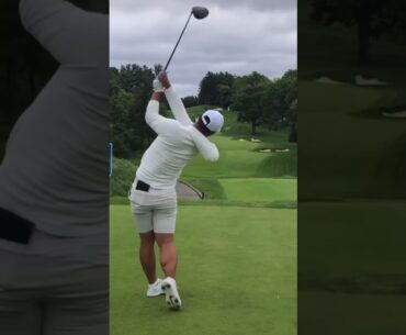 Tom Kim Driver Swing