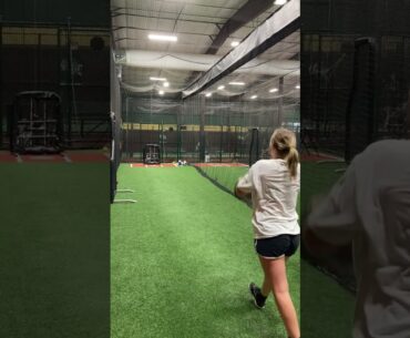 Bella Lombardo 60 foot drill practice 2023