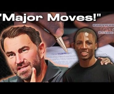 Eddie Hearn's "Major" Move: Matchroom Signs Jalil Hackett! #BodyWorkBoxing #EddieHearn #147