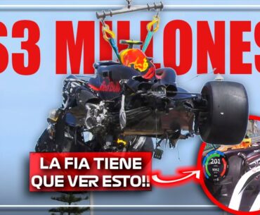 ANÁLISIS con TELEMETRÍA del CHOQUE de CHECO PÉREZ y MAGNUSSEN | F1FD