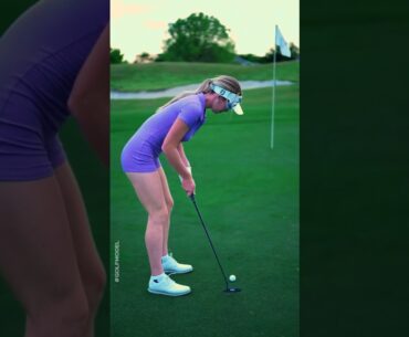grace charis new golf swing #gracecharis #short