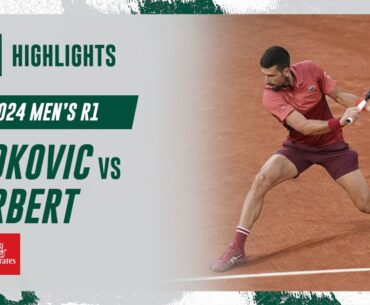 Djokovic vs Herbert Round 1 Highlights | Roland-Garros 2024
