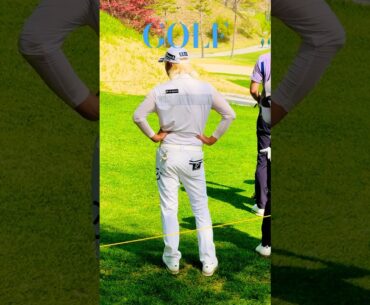 올 화이트 룩 허인회프로, KLPGA #golf #골프스윙 #골프레슨