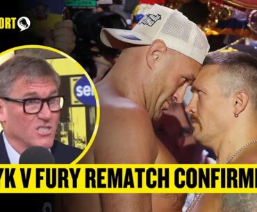 FURY V USYK REMATCH DATE CONFIRMED! ✅ Simon Jordan & Oleksandr Usyk's Manager Alex Krassyuk REACT!