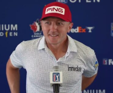 Mackenzie Hughes Friday Flash Interview 2024 RBC Canadian Open