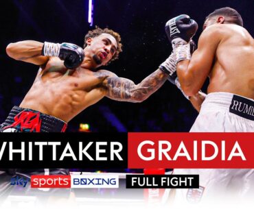 FULL FIGHT! 🥊 Dancing, showboating & a KNOCK-OUT 🔥 | Ben Whittaker vs Khalid Graidia