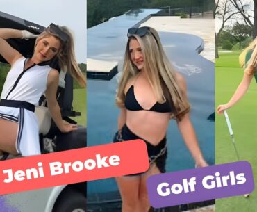 Golf Girls | Jeni Brooke  Birdie Babe Inspiring Female Golfers #secretgolftour @secretgolftour