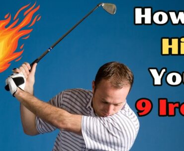How to Hit Accurate 9 Iron Shots (simple short iron drill)