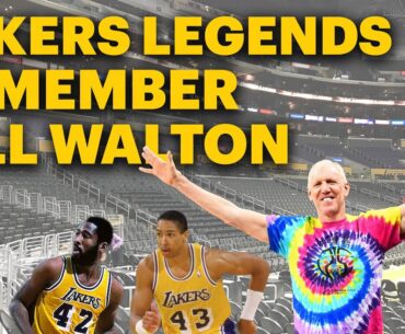 Remembering Bill Walton with Lakers legends James Worthy and Mychal Thompson - Mason & Ireland