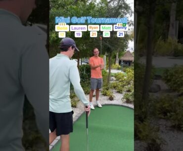 Hole 9 Part 1 | Mini Golf Season 4 Tournament #9 #minigolf