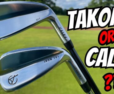 TAKOMO 101 Iron user tests CALEY 01T Irons for the first time...