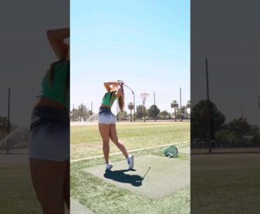 Great Swing...#golfgirl #swing