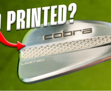 The WORLDS FIRST 3D Printed golf irons (WOW!!!)