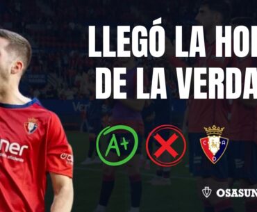 ¡Notas finales de #Osasuna! | 1x1 ordenados por valor de mercado