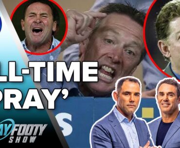 NRL Legends share their ALL-TIME GREATEST sprays: Round 13 Recap - Sunday Footy Show | NRL on Nine