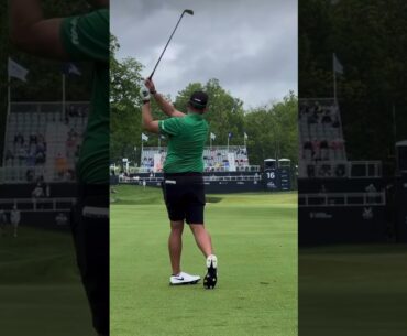 Dean Burmester golf swing down the line #deanburmester #golfswing